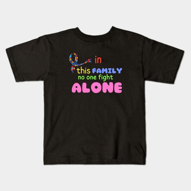 Autism awareness tee Kids T-Shirt by Maroon55